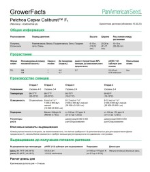 img-3: Петхоа Калибёрст Еллоу [50 драже] - ООО «Семена Тут»